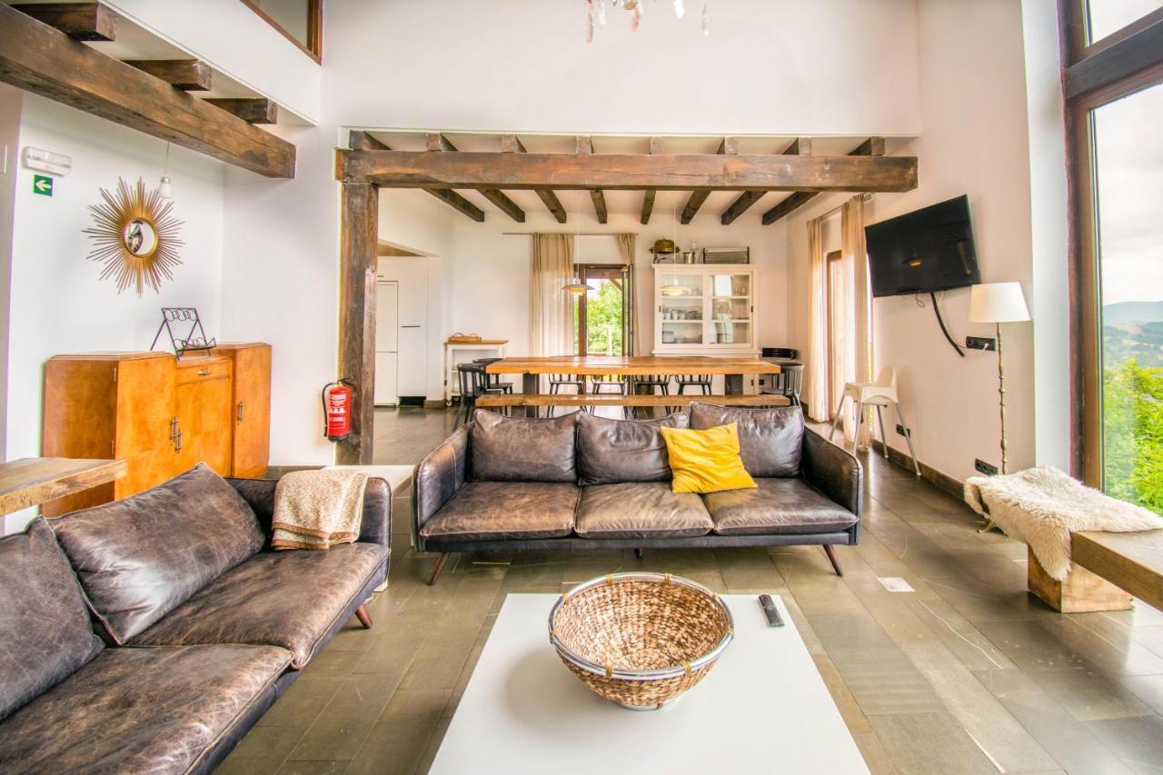 Behin Batean, espectacular casa rural en pleno corazón del valle Baztán Ziga Exterior foto