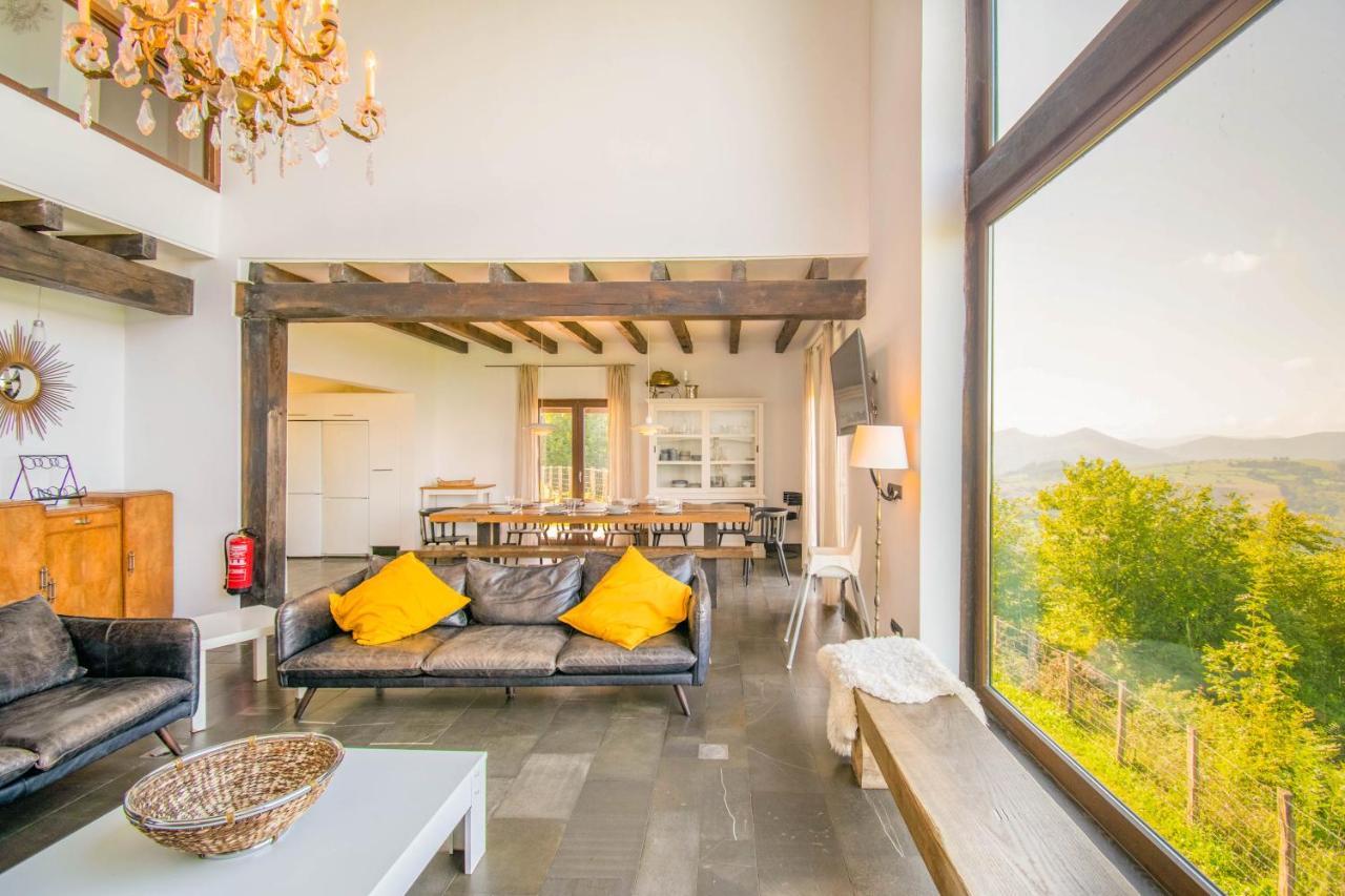 Behin Batean, espectacular casa rural en pleno corazón del valle Baztán Ziga Exterior foto