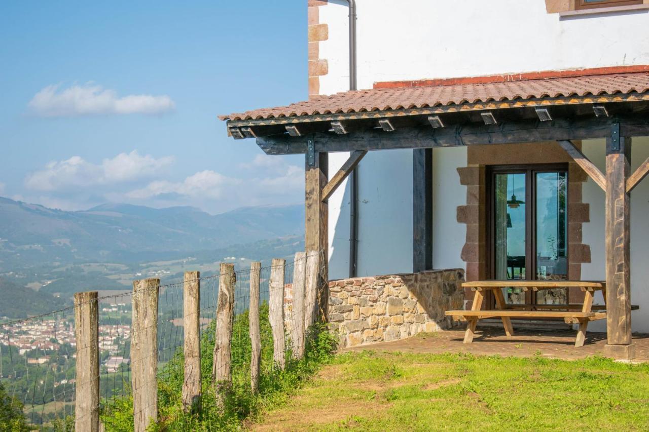 Behin Batean, espectacular casa rural en pleno corazón del valle Baztán Ziga Exterior foto