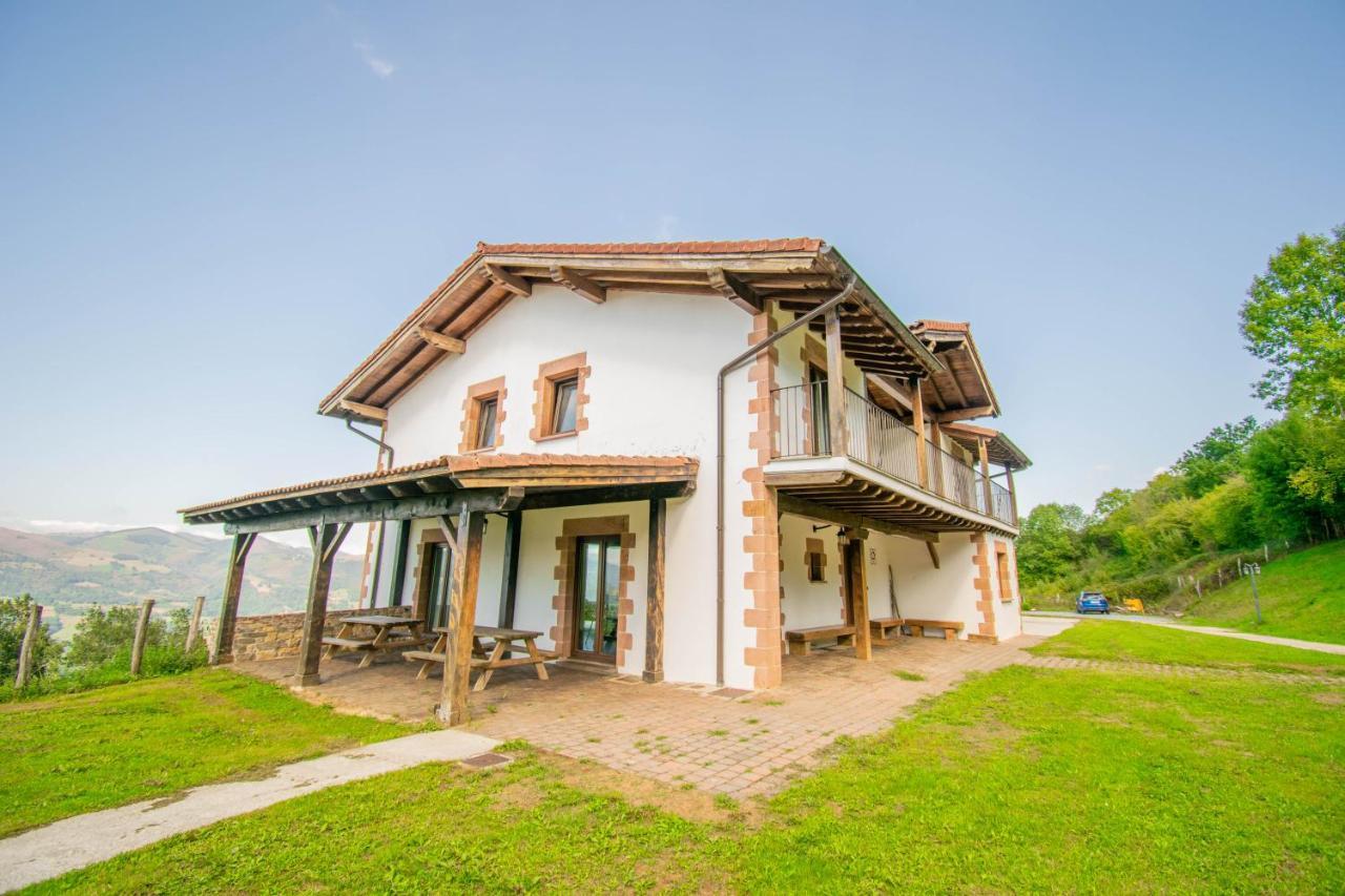 Behin Batean, espectacular casa rural en pleno corazón del valle Baztán Ziga Exterior foto