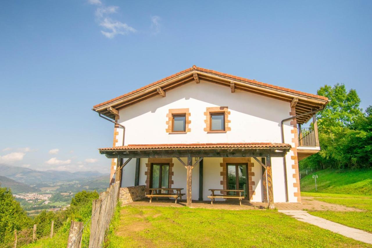 Behin Batean, espectacular casa rural en pleno corazón del valle Baztán Ziga Exterior foto