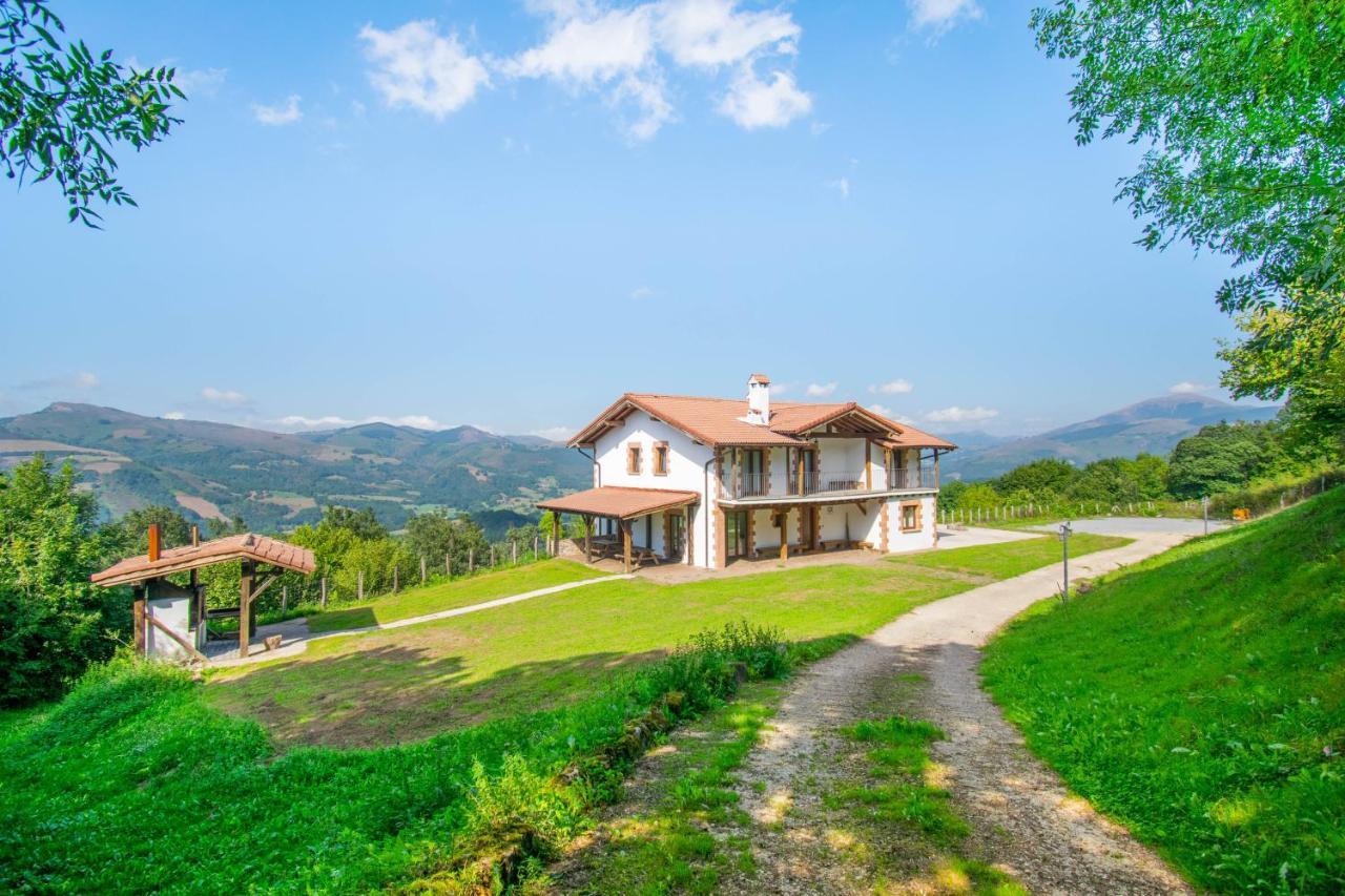 Behin Batean, espectacular casa rural en pleno corazón del valle Baztán Ziga Exterior foto