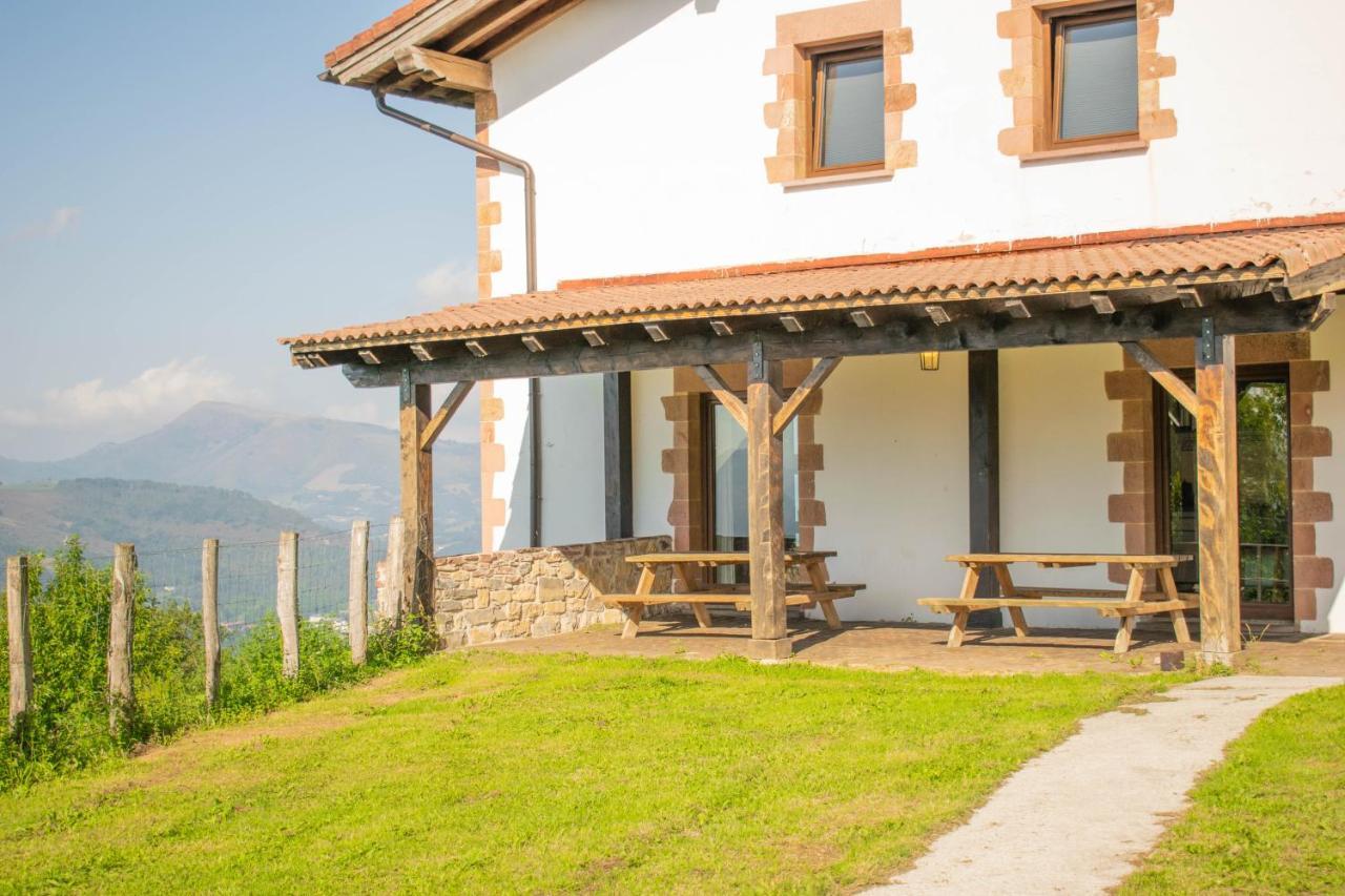 Behin Batean, espectacular casa rural en pleno corazón del valle Baztán Ziga Exterior foto